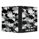 Black Bass Camo Vinyl Binders