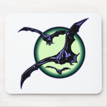 Black Bats Mousepad