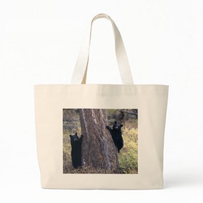 Black Bear Cubs Bag by WorldDesign