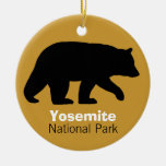 Black Bear Silhouette ornaments