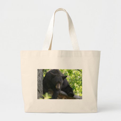 black bear tote bags