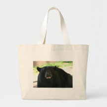 black bear tote bags