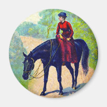 Black Beauty - Magnet