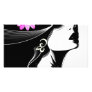 black beauty photo card template