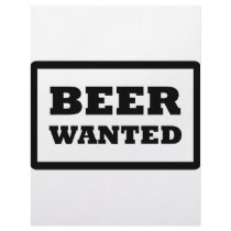 black beer wanted icon personalized letterhead