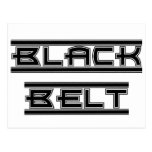 Black Belt Promotion Test Invitation Postcard
