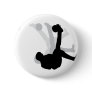 black bicycle kick icon button