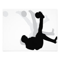 black bicycle kick icon invitations