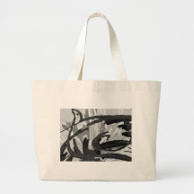 Black bird in paradise tote bag
