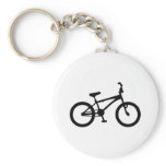 black bmx bicycle key chains