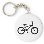 black bmx bicycle key chains