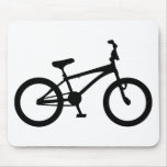 black bmx bicycle mousepads
