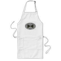 Black  Bow Tie Aprons