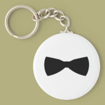 black bow tie keychains
