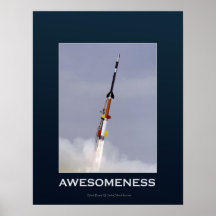 Black Brant XII Rocket AWESOMENESS Posters