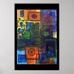 black bubbles posters