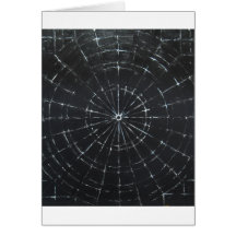 Black Bull's Eye (black minimalism) Greeting Cards