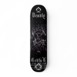 black butterfly flower skateboard decks