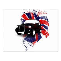 Black Cab Post Cards
