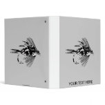 BLACK CAMO FLY VINYL BINDER