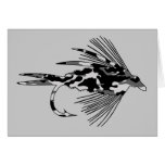 BLACK CAMO FLY - GREETING CARDS
