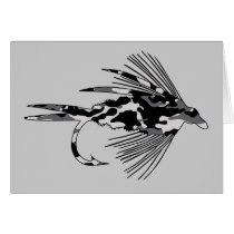 BLACK CAMO FLY - GREETING CARDS