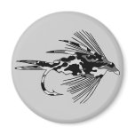 BLACK CAMO FLY - MAGNET