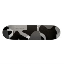 Black Camo Skateboard