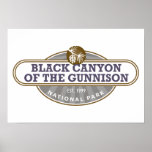 Black Canyon Gunnison National Park Posters