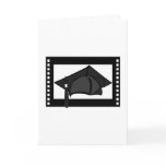 Black Cap Black Tassel Card