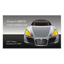 Black car  Business Cards