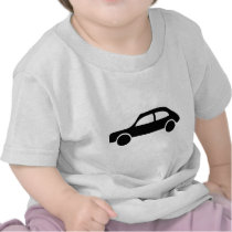 black car icon tee shirts