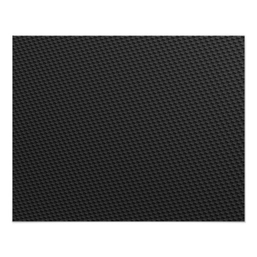 Black Carbon Fibre Photo Print