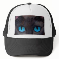 Black Cat Art  & Butterfly - Multi Trucker Hats