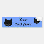 Black Cat Bumper Stickers