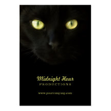 Black Cat business cards