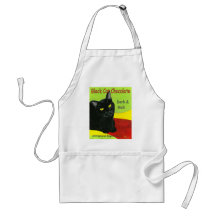 Black Cat Chocolate, Dark and Rich Aprons