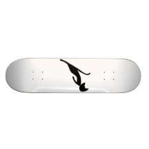 black cat custom skate board