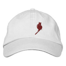 Black Cat Embroidered Hat