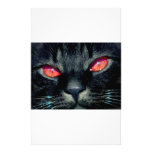 Black Cat Eyes Stationery Paper