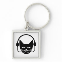 Black Cat FM Key Chain