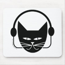 Black Cat FM Mousepad