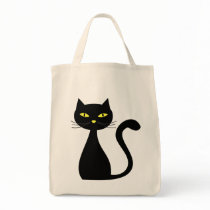 Black Cat Halloween Bag