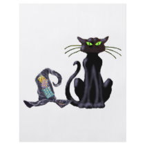 BLACK CAT & HAT by SHARON SHARPE Full Color Flyer