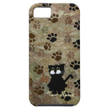 Black Cat iPhone 5 Case