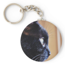 Black Cat Keychain