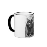 Black cat mugs