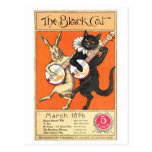 Black Cat No. 2 Postcard