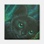BLACK CAT - NORTHERN LIGHT Magnet