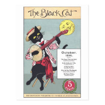 Black Cat Postcard